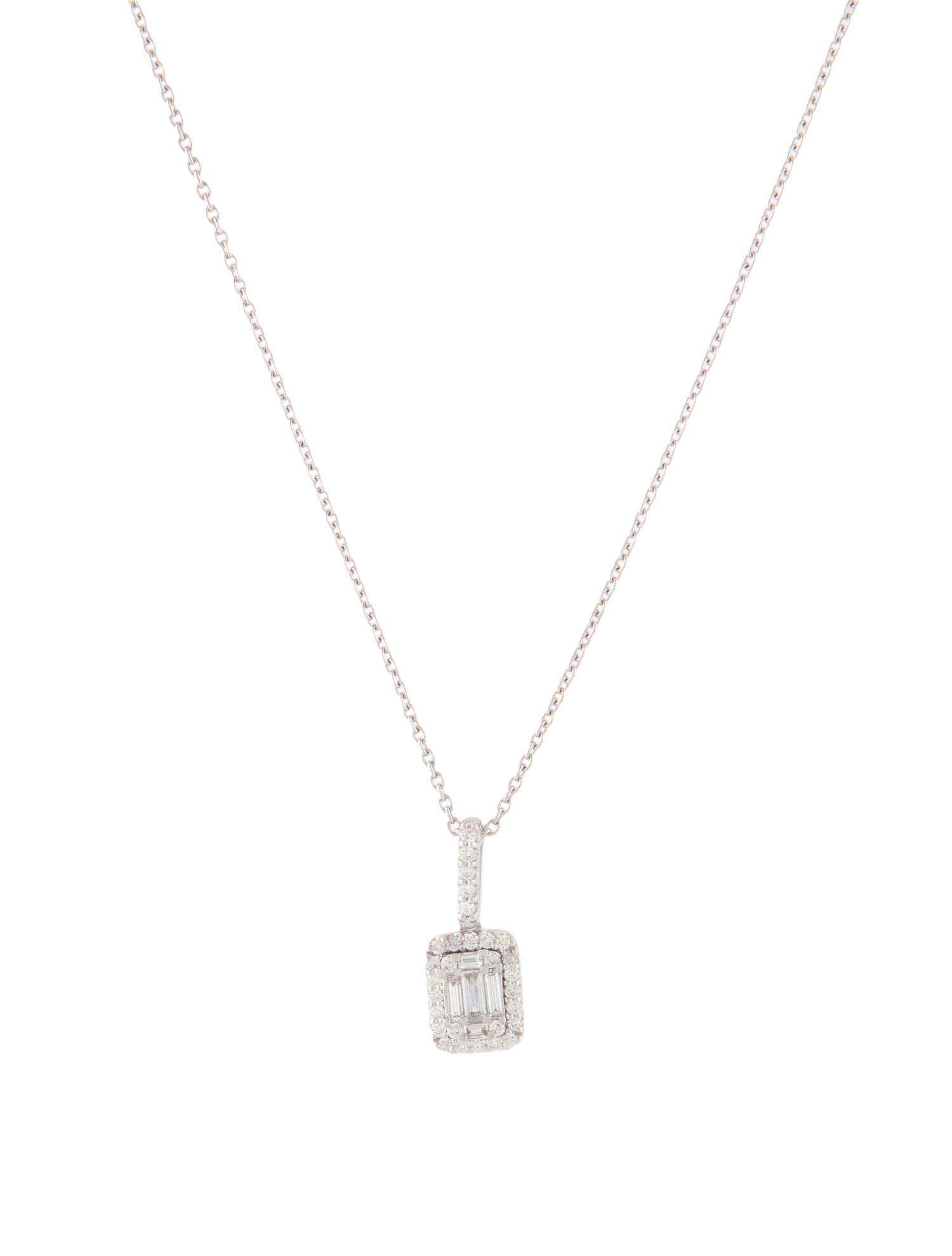 Necklace 14K Diamond Pendant Necklace
