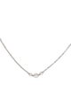 Necklace 14K Diamond Floating Station Necklace