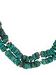 Necklace Zoe B. 14K Turquoise Double Strand Necklace
