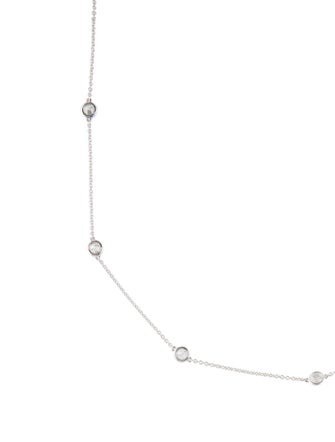 Necklace 14K 1.49ctw Diamond Station Necklace