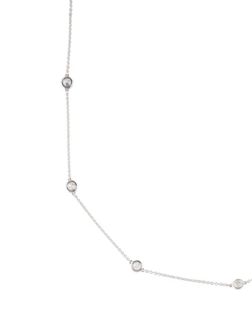 Necklace 14K 1.49ctw Diamond Station Necklace
