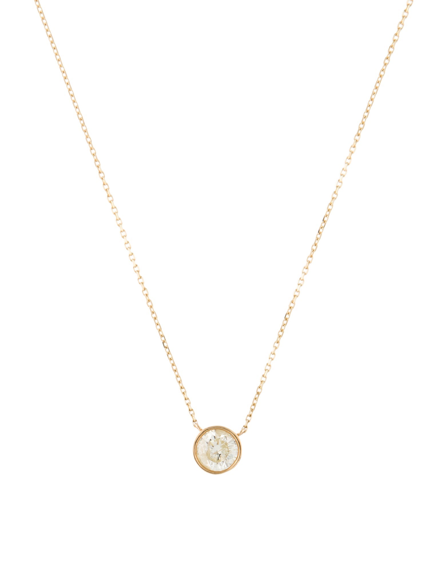 Necklace 14K Diamond Pendant Necklace