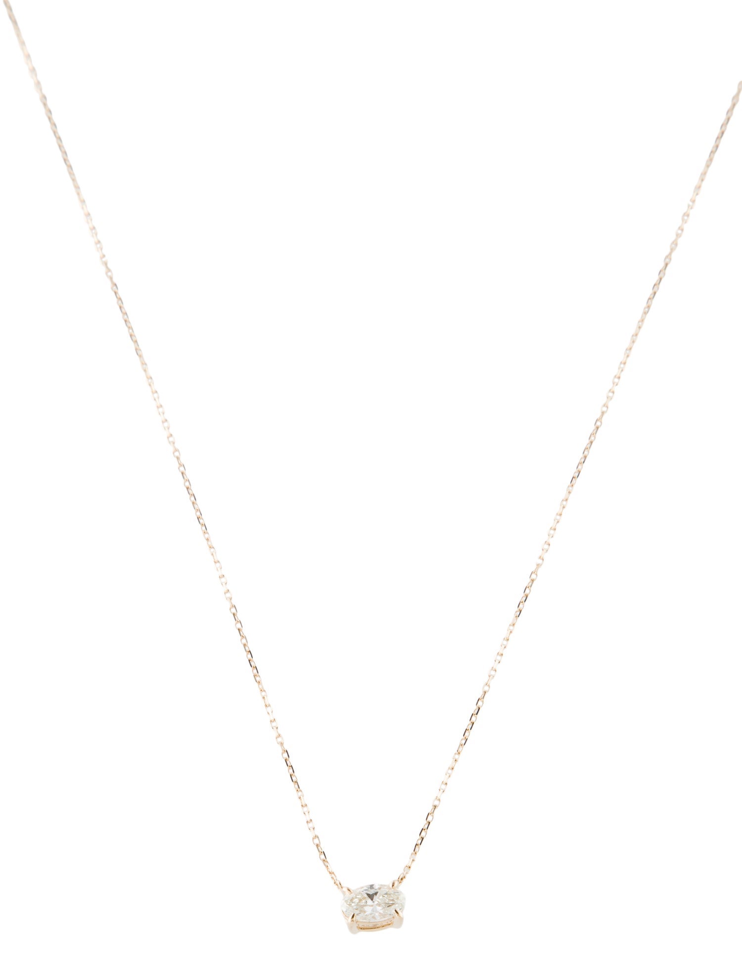 Necklace 14K Diamond Pendant