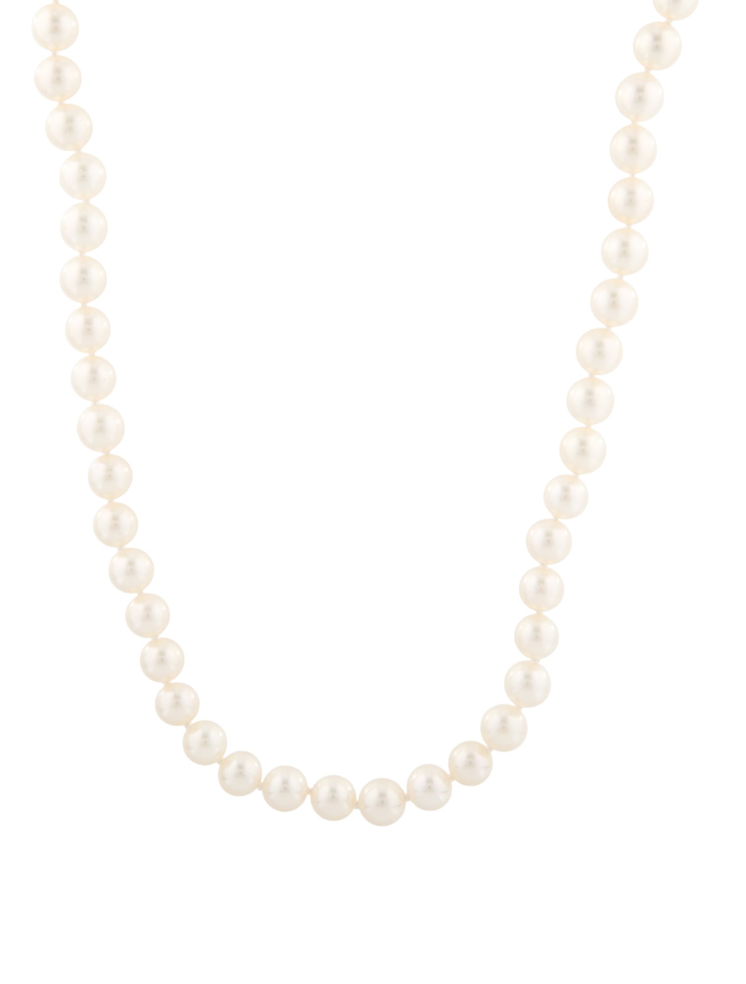 Necklace 14K Pearl Bead Strand