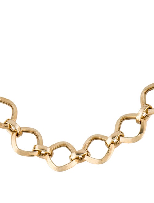 Necklace 14K Square Collar Necklace