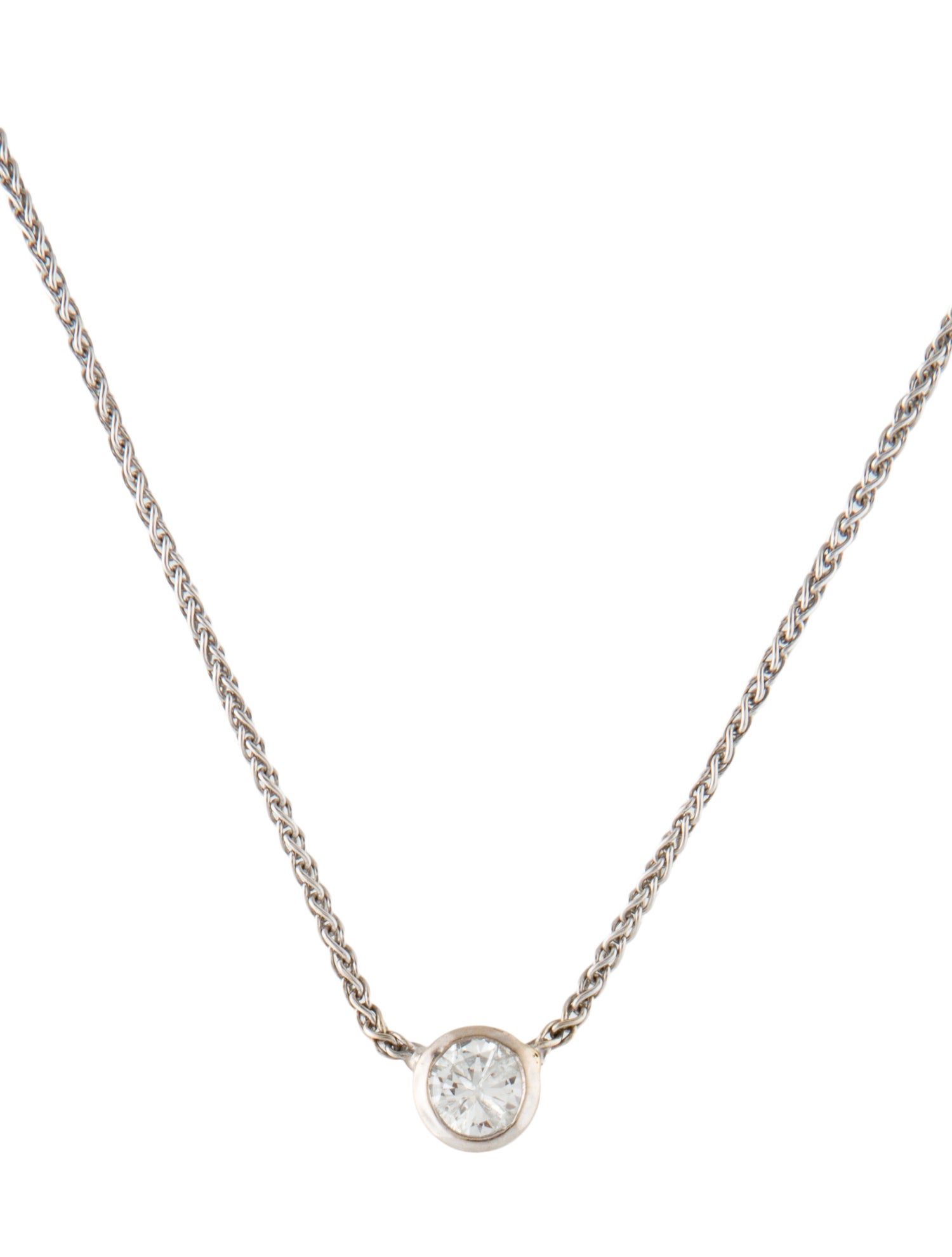 Necklace 14K Diamond Pendant Necklace