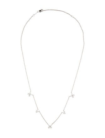 Necklace 14K Lab-Grown Diamond Station Necklace
