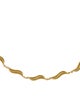 Necklace 18K Leaf Link Chain Necklace