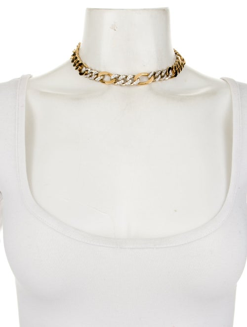 Necklace 18K 1.96ctw Diamond Figaro Link Chain Necklace