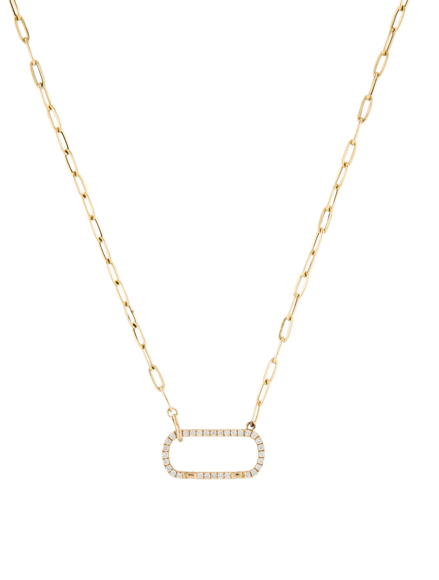 Necklace 14K Diamond Pendant Necklace