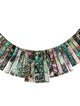 Necklace 14K Abalone Reversable Collar Necklace