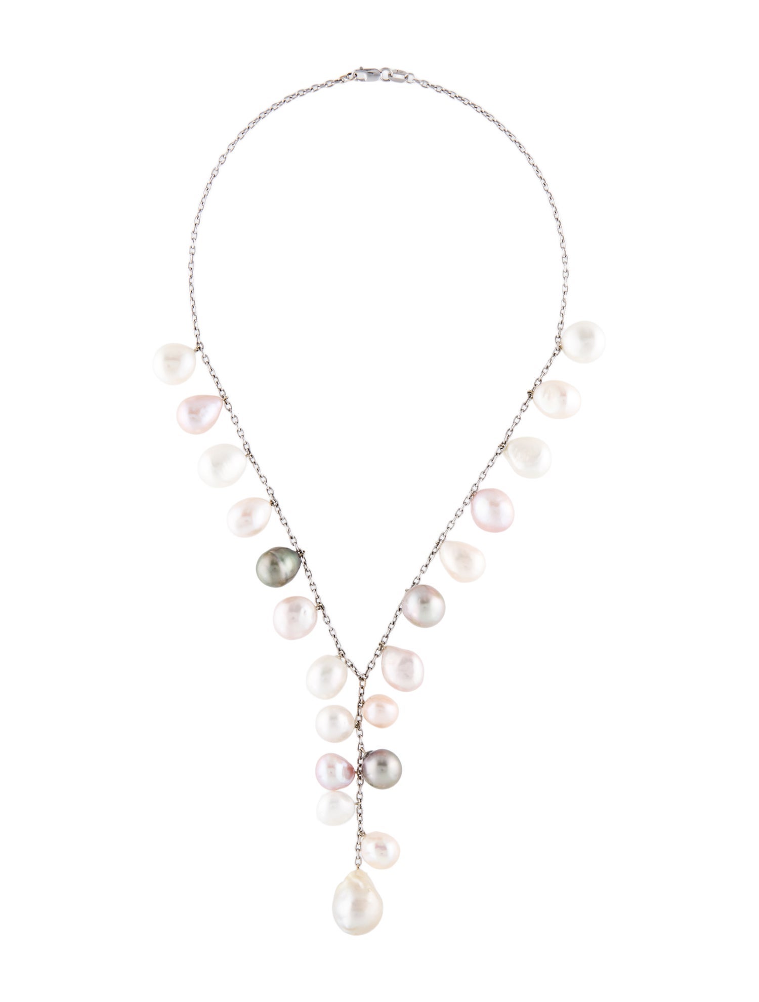 Necklace 18K Pearl Lavalier