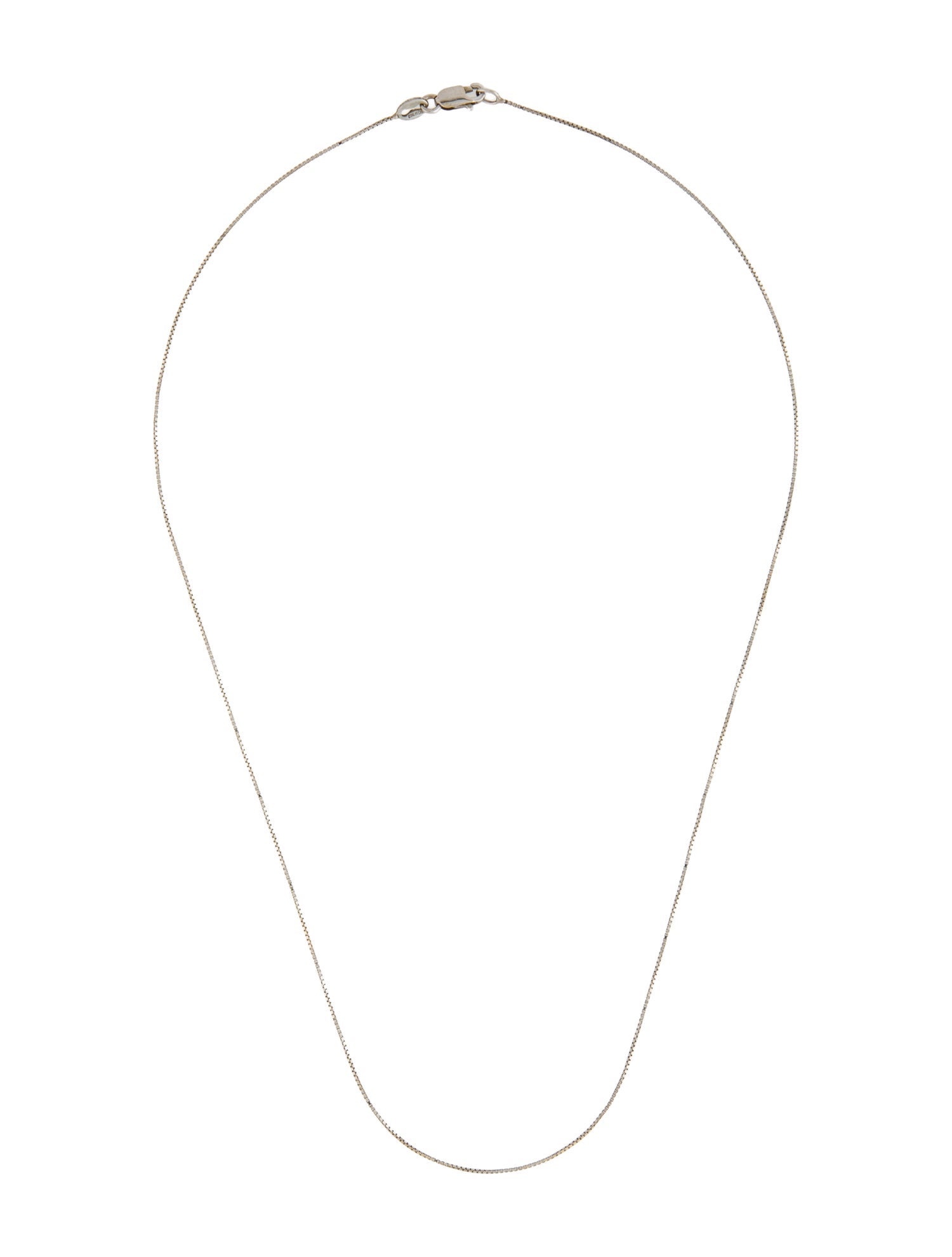 Necklace 14K Box Chain Necklace