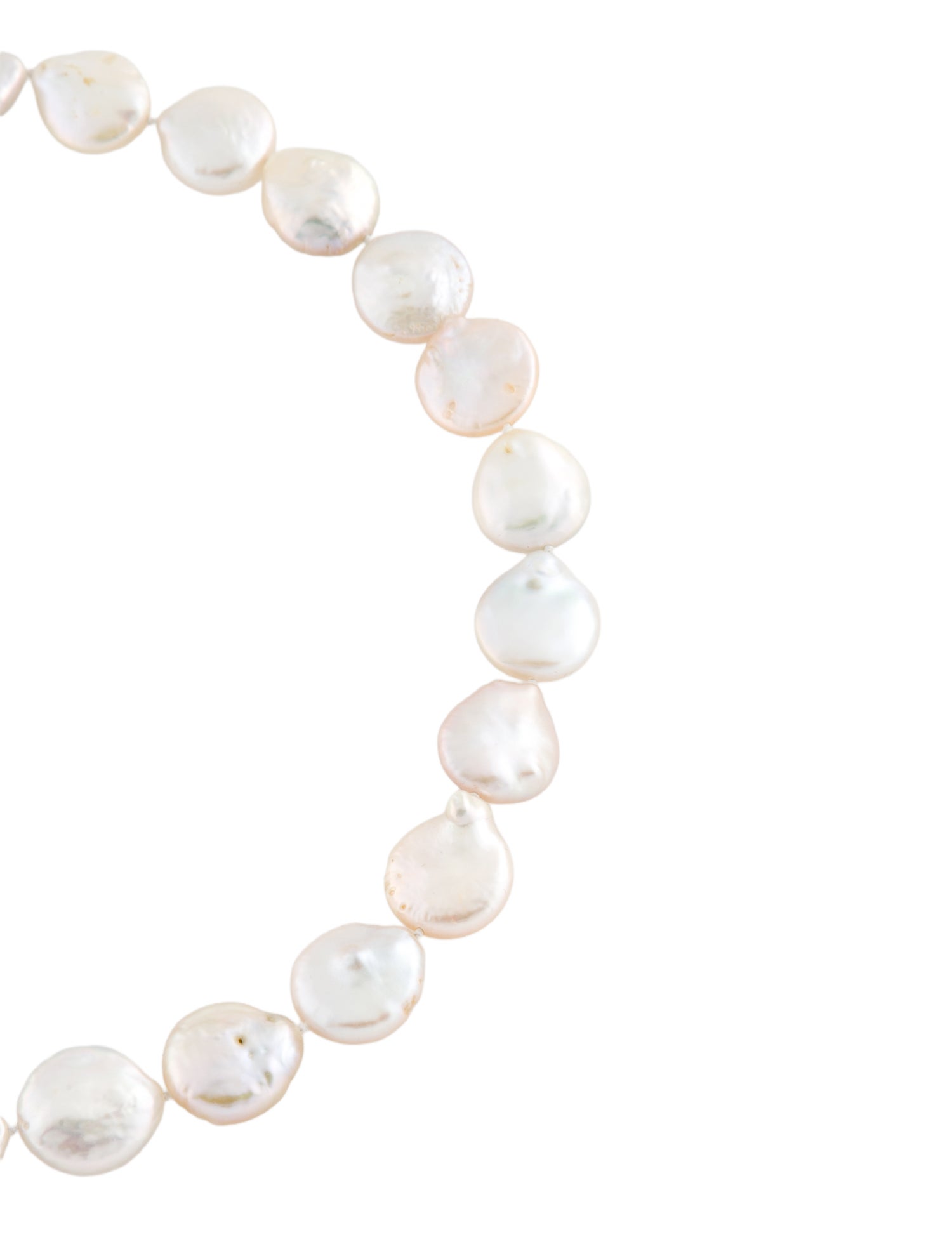 Necklace 14K Pearl Beaded Strand