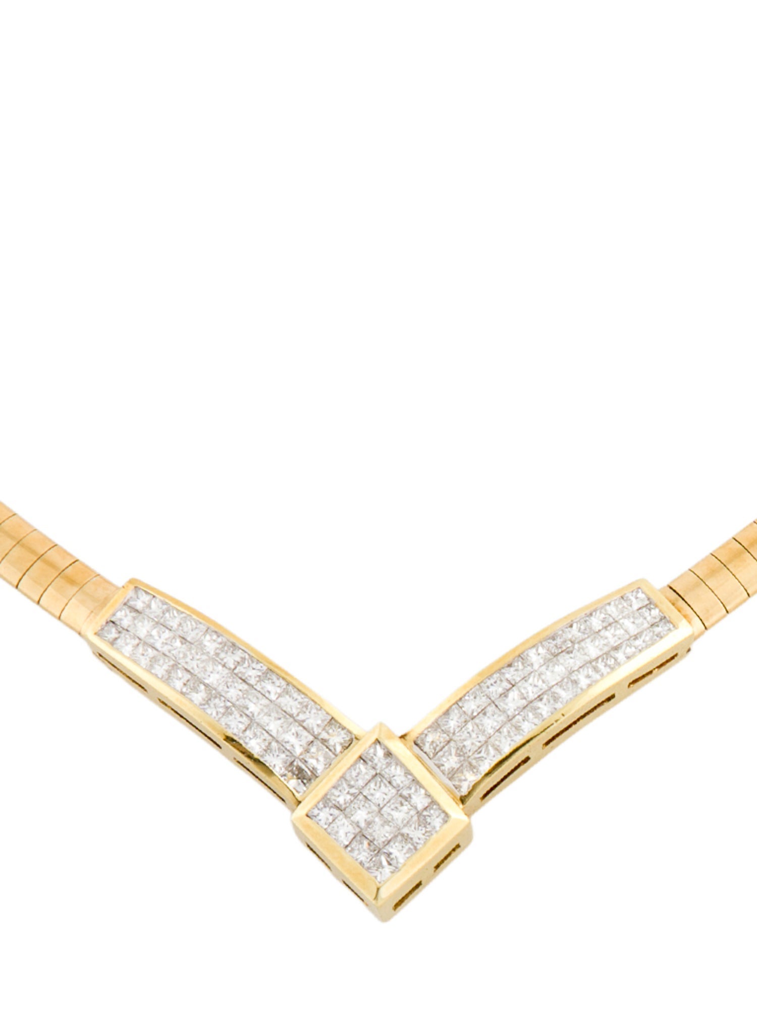 Necklace 18K 3.30ctw Diamond
