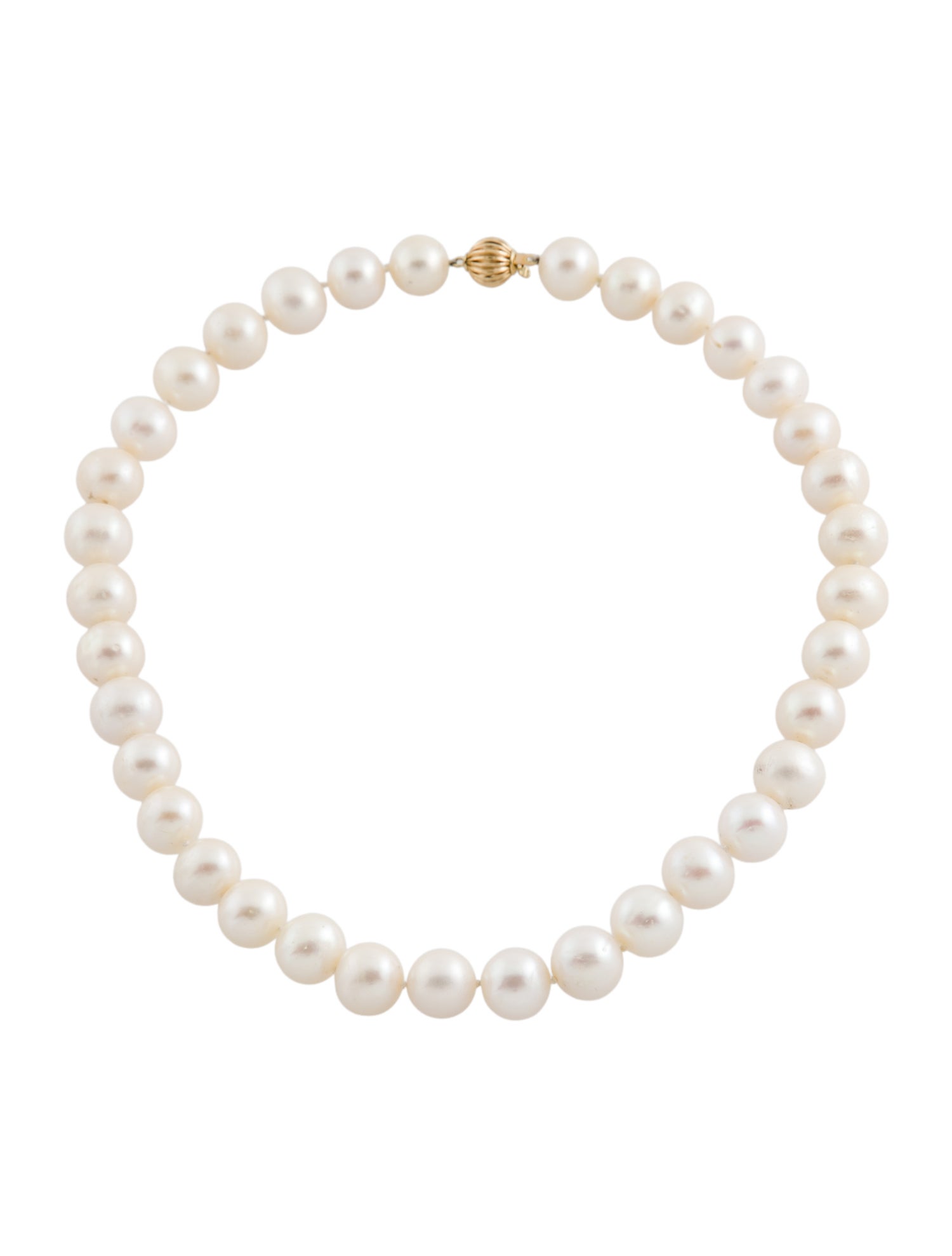 Necklace 14K Pearl Bead Strand