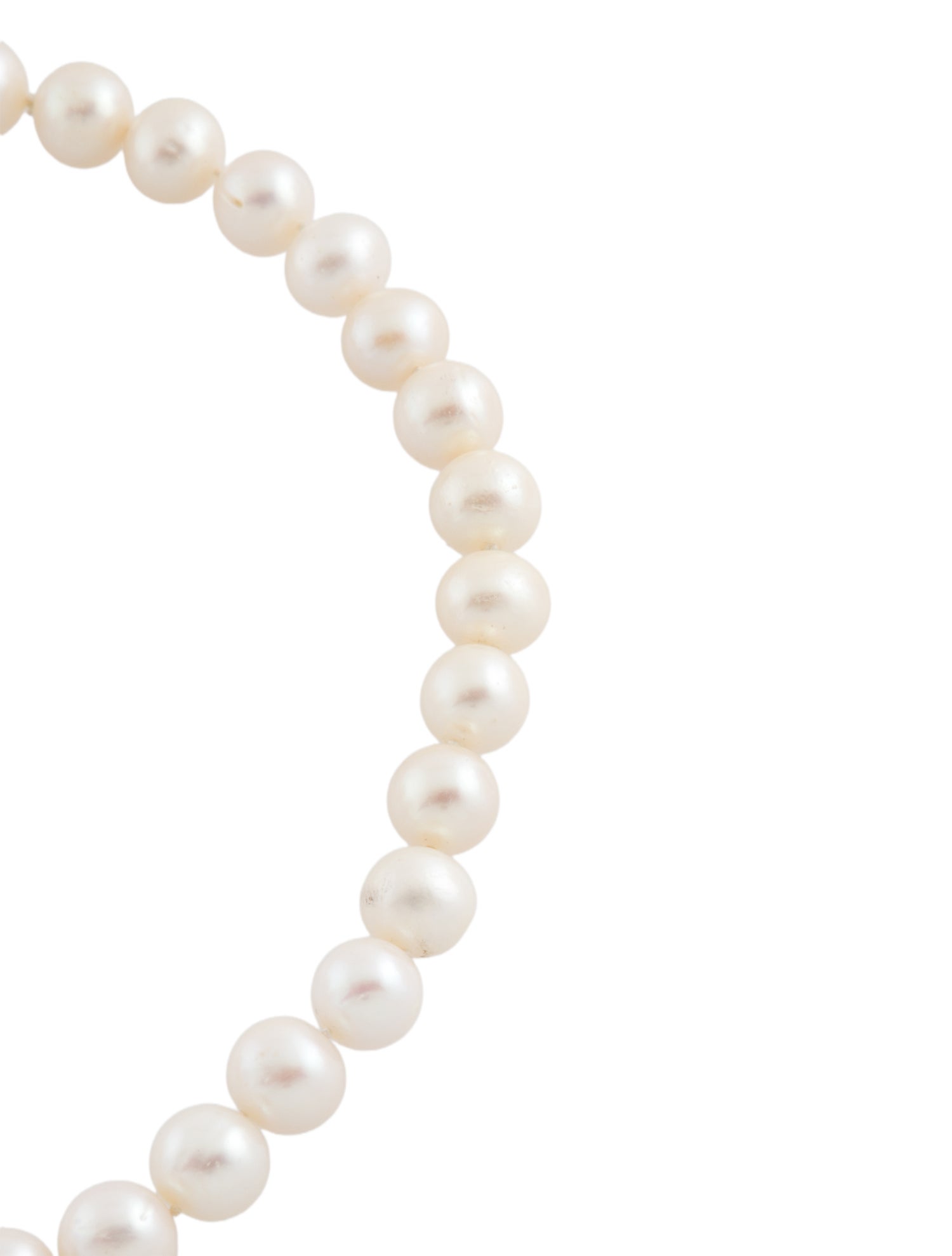 Necklace 14K Pearl Bead Strand