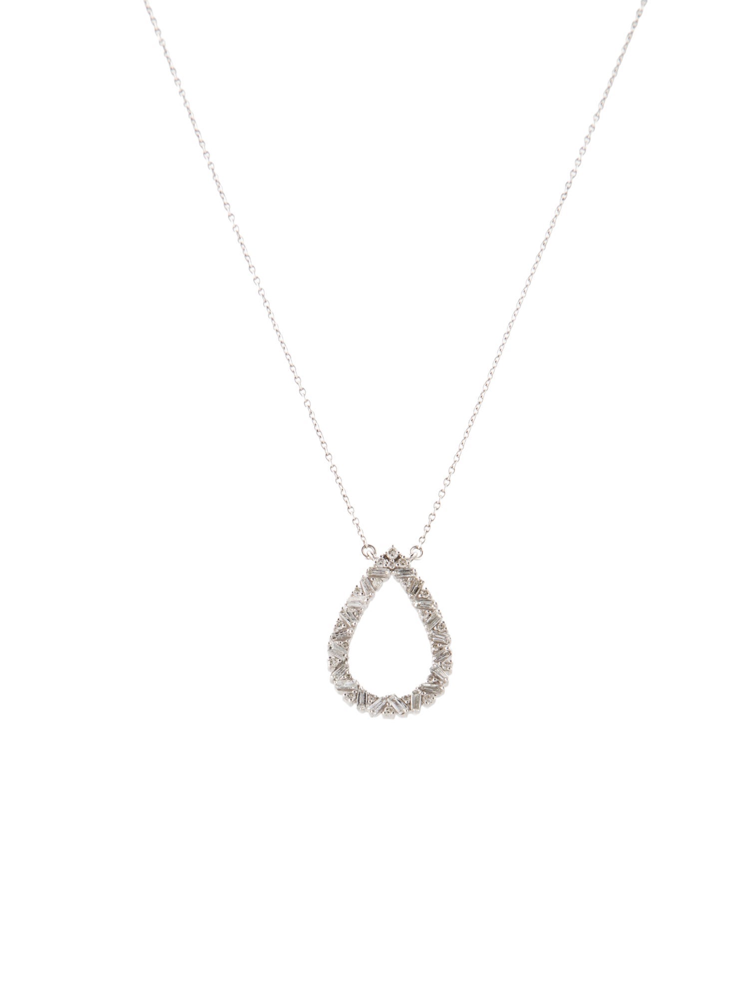 Necklace 14K Diamond Pendant Necklace