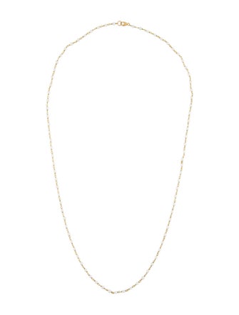 Necklace 18K Pearl Station Necklace