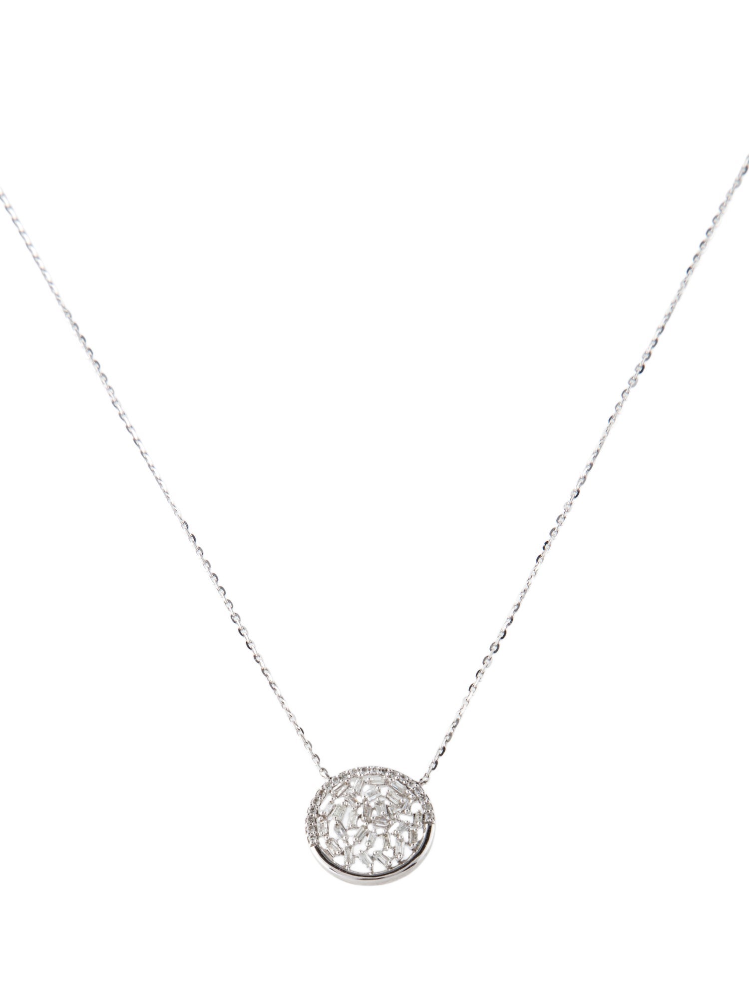Necklace 14K Diamond Pendant Necklace