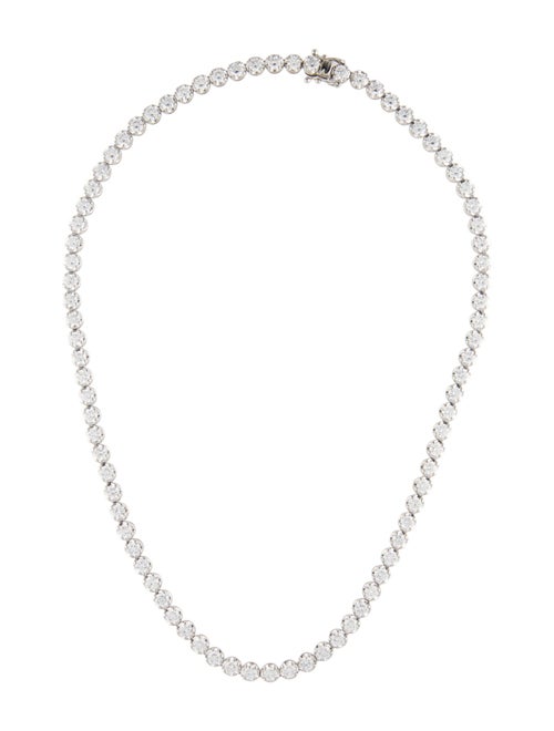 Necklace 14K 13.50ctw Lab-Grown Diamond Tennis Necklace