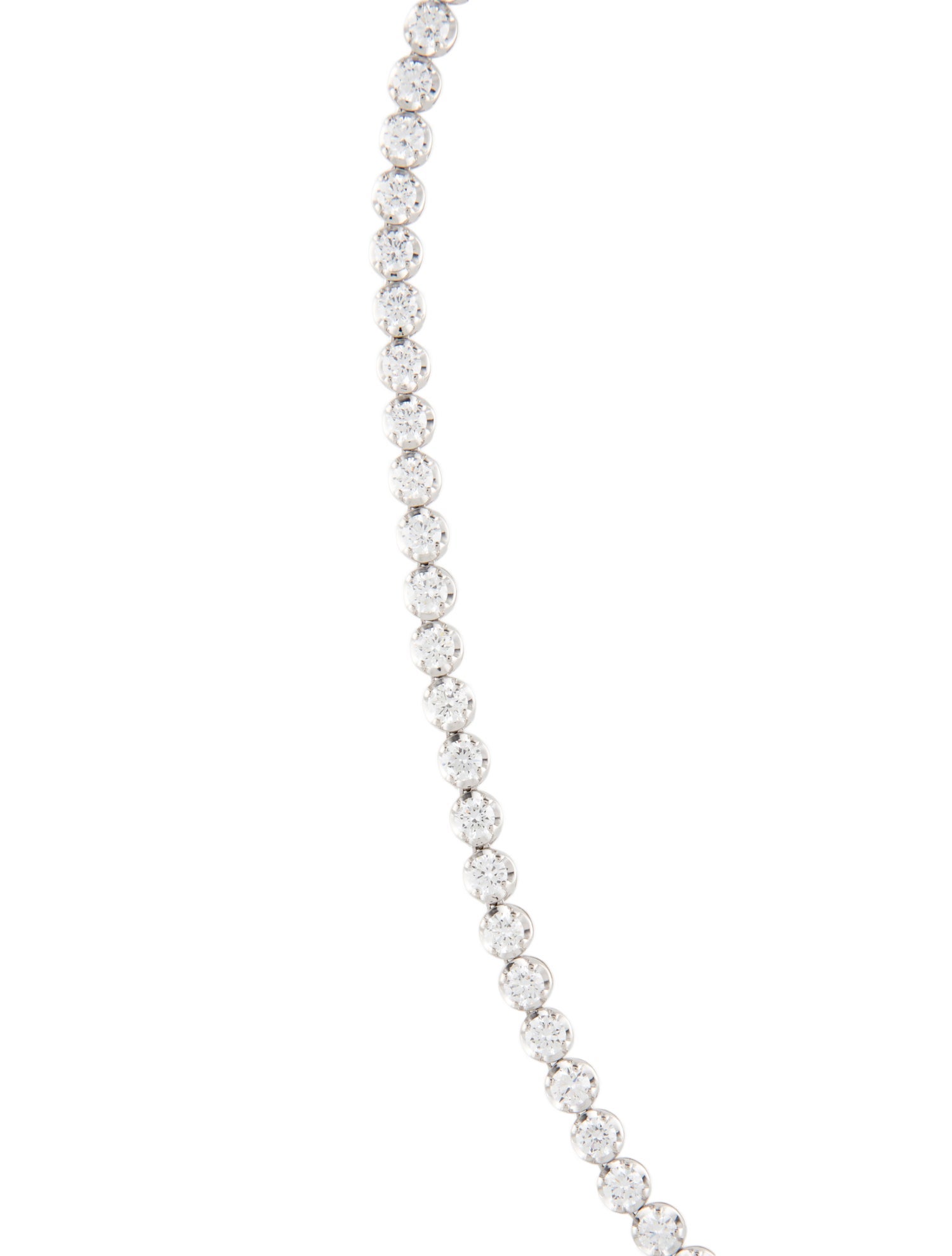 Necklace 14K 13.50ctw Lab-Grown Diamond Tennis