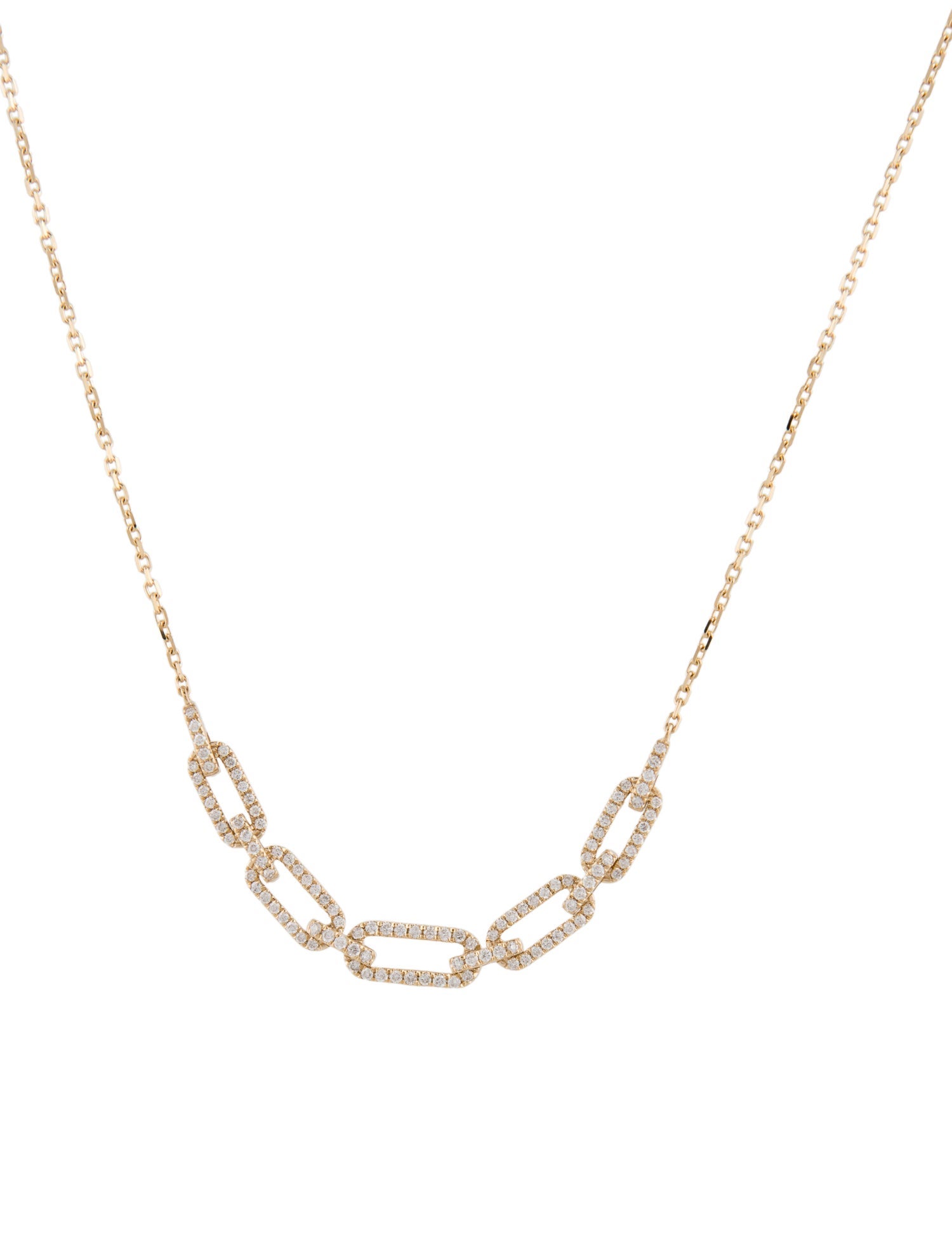 Necklace 14K Diamond Collar Necklace