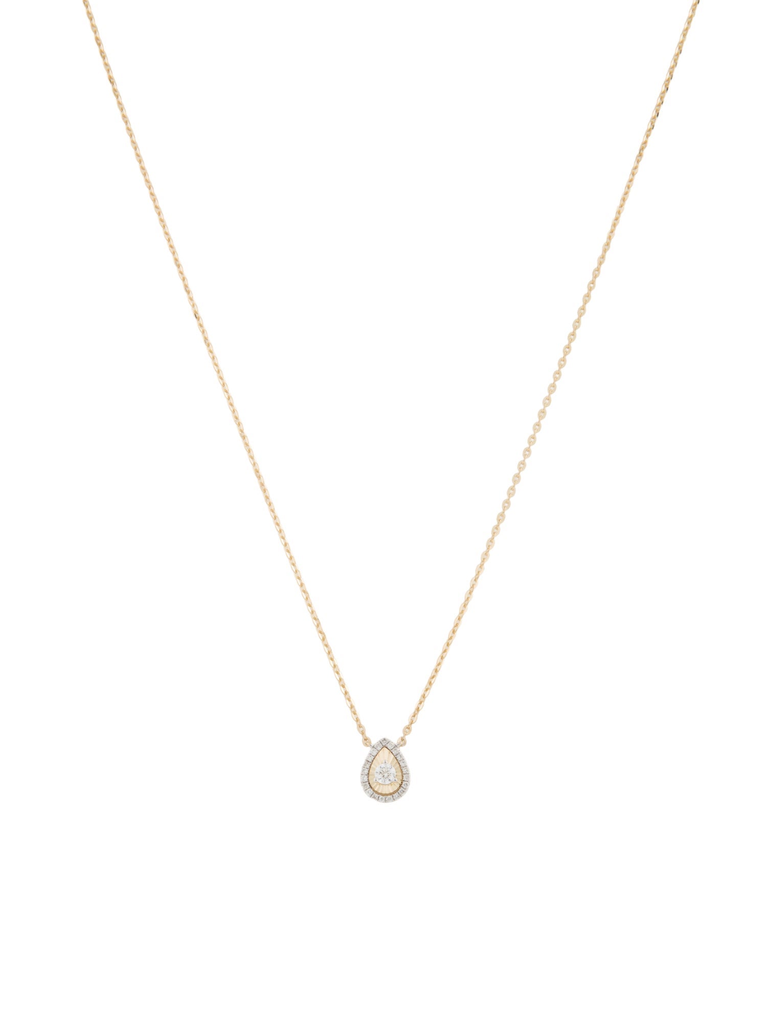 Necklace 14K Diamond Pendant Necklace