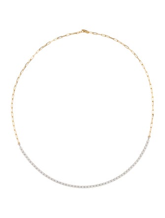 Necklace 14K 1.35ctw Diamond Chain Necklace