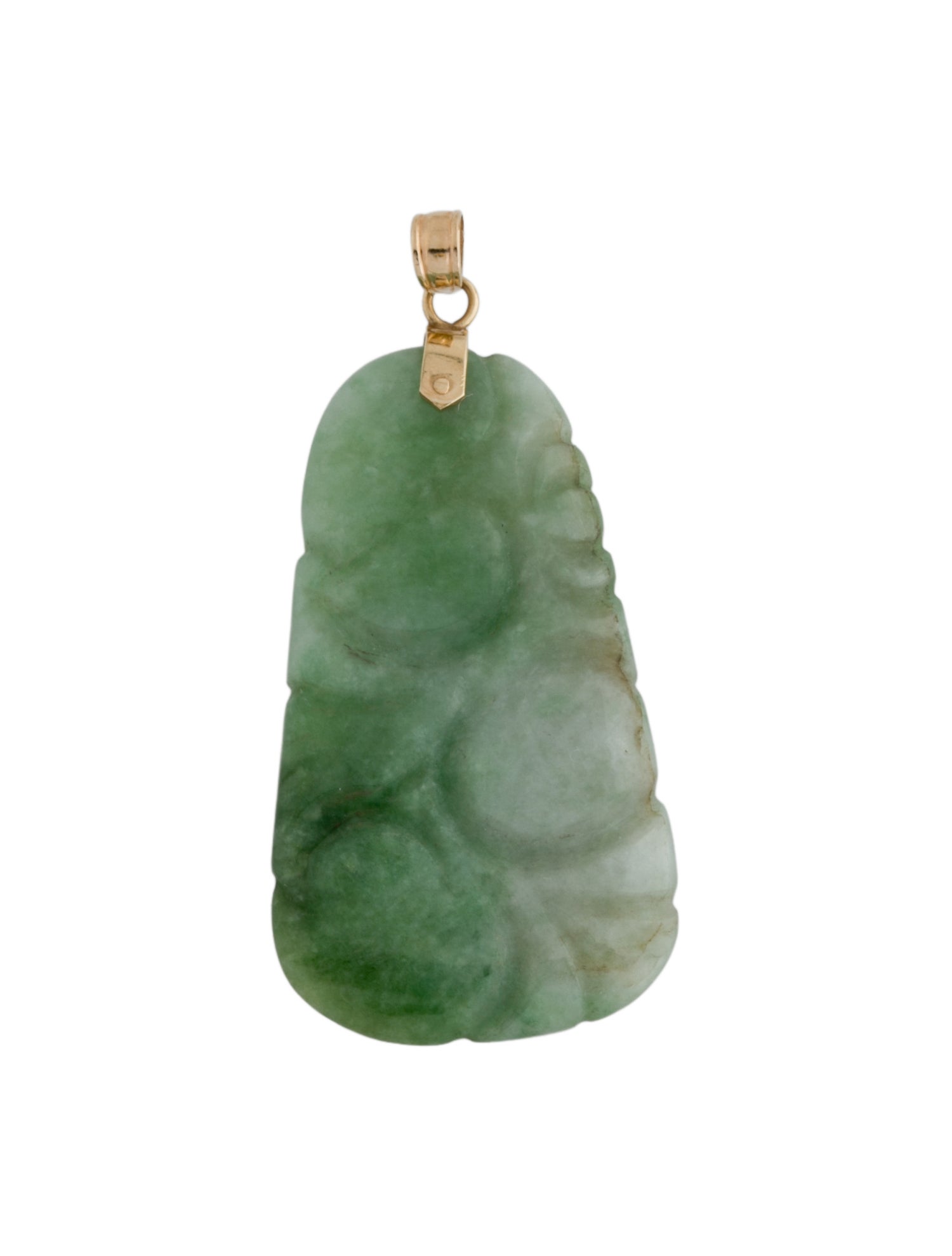 Necklace 14K Jadeite Pendant