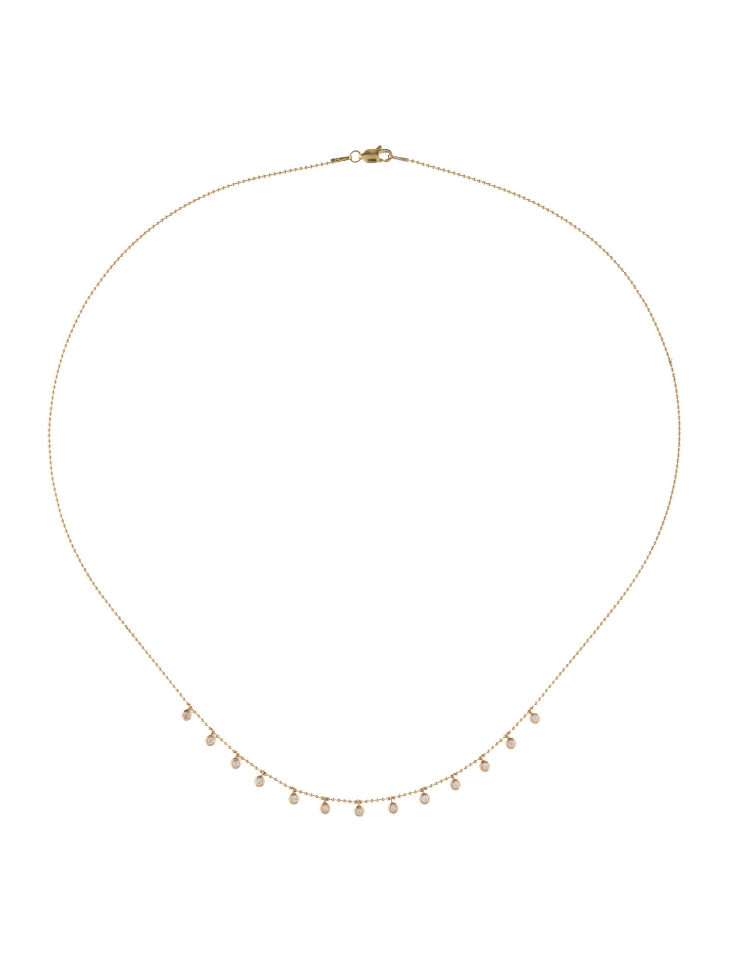 Necklace 14K Diamond Collar