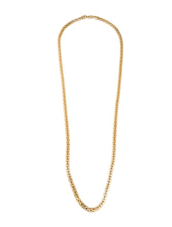 Necklace 14K Hollow Chain Necklace