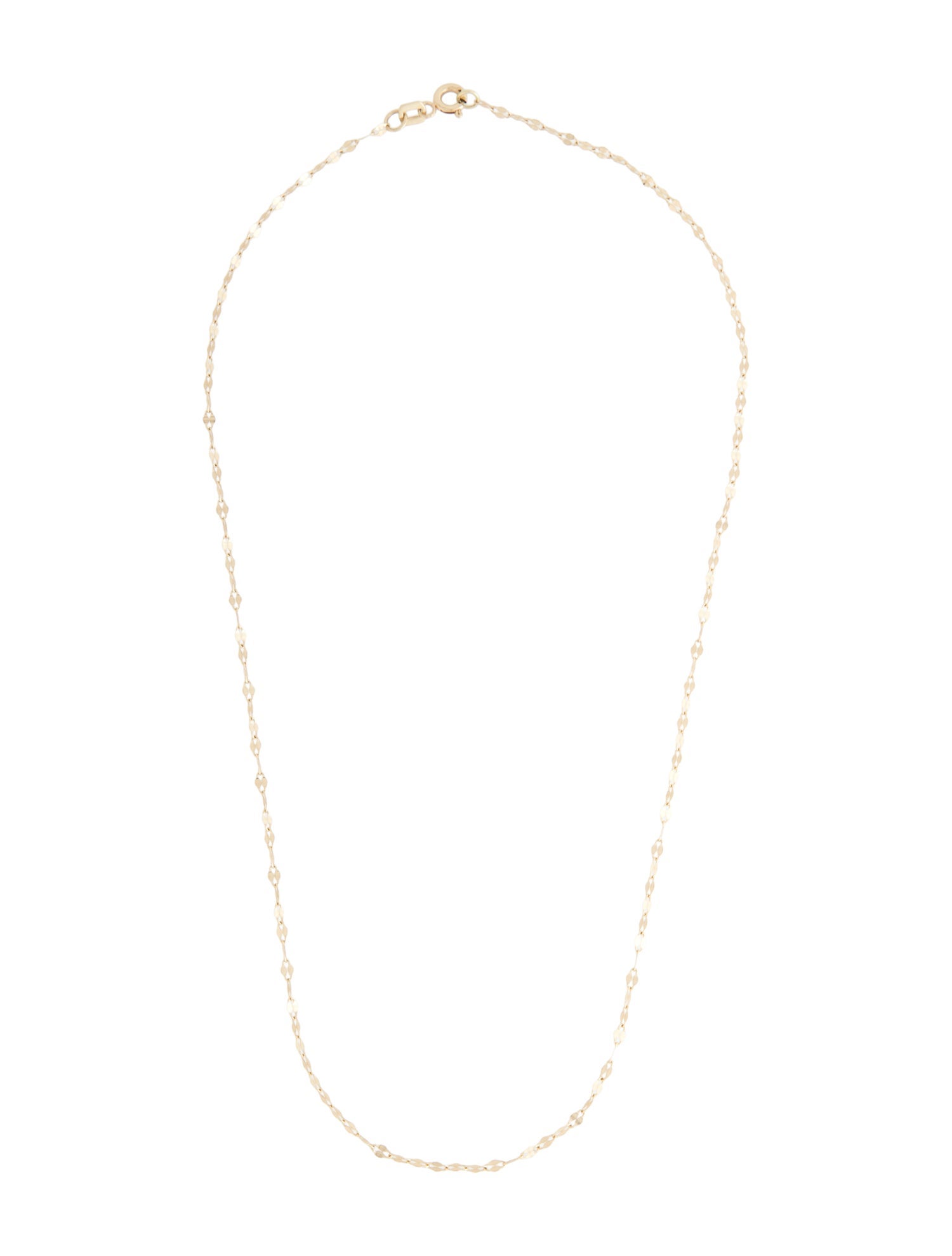 Necklace 14K Lip Link Necklace