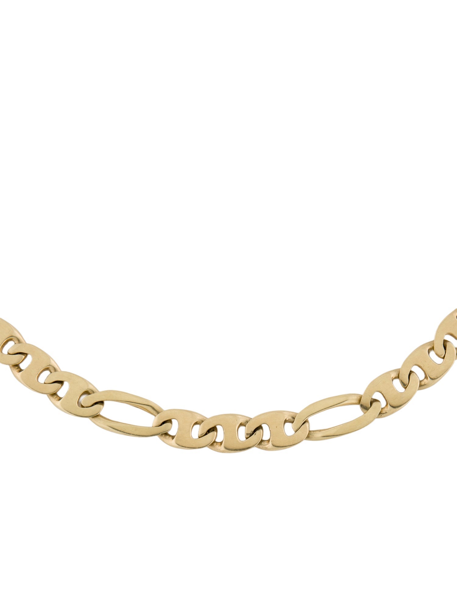 Necklace 14K Figaro Chain Necklace