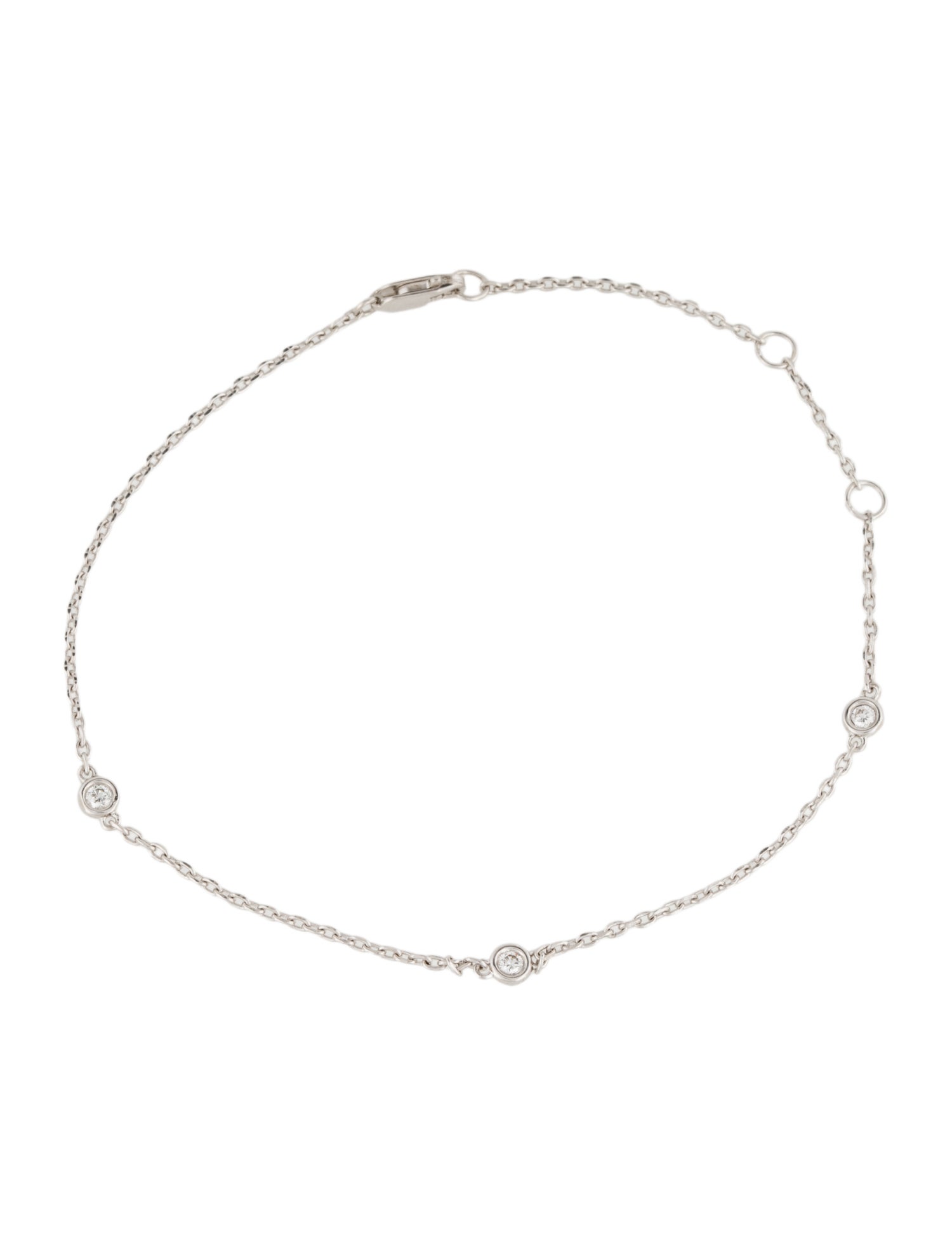 Grown Brilliance Lab-Grown Diamond Station Chain Bracelet
