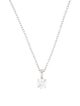 Necklace 14K Diamond Solitaire Pendant Necklace