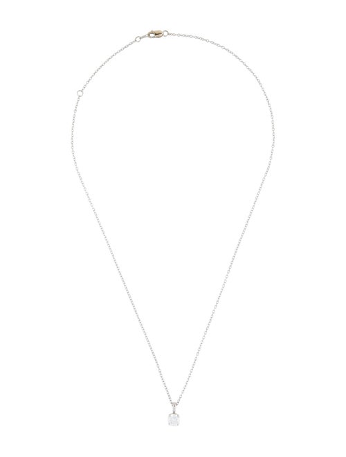 Necklace 14K Diamond Solitaire Pendant Necklace