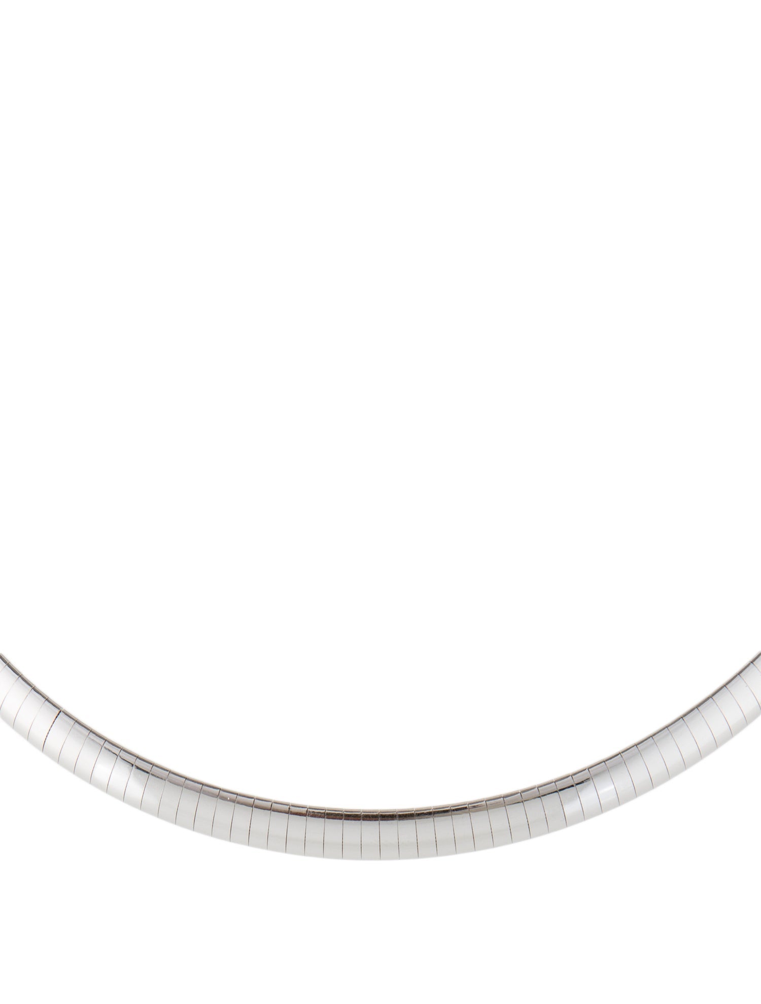 Necklace 14K Omega Collar Necklace