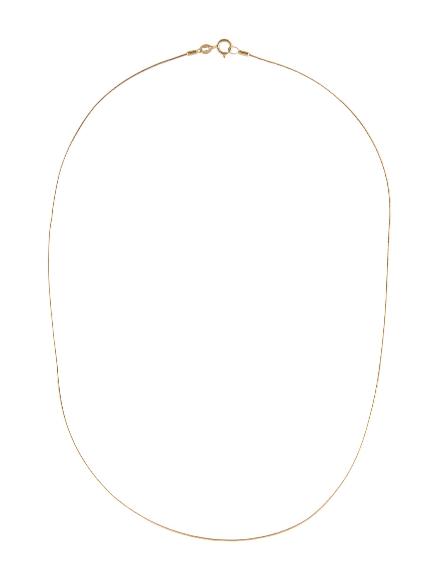 Necklace 14K Thin Chain Necklace