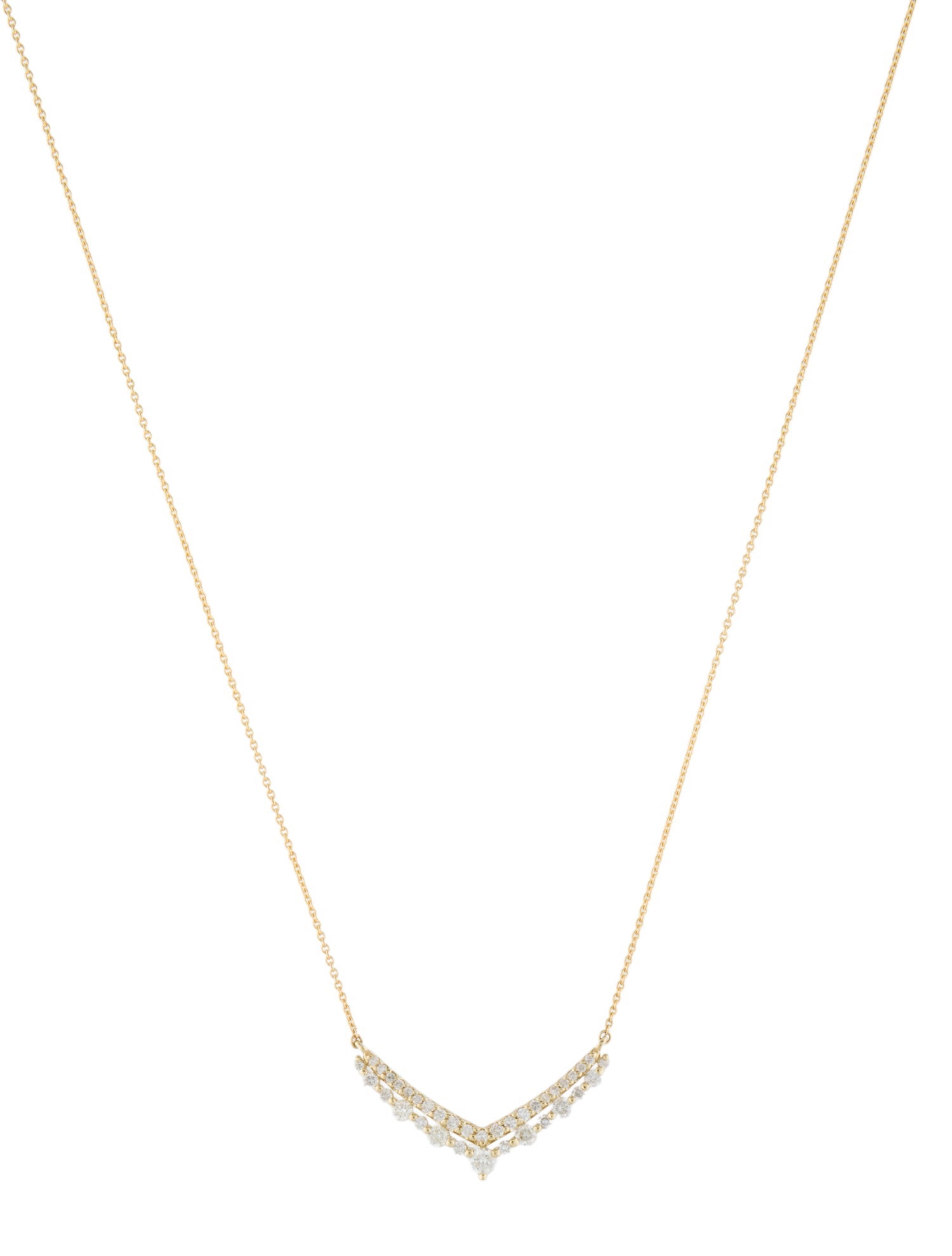 Necklace 14K Diamond Pendant