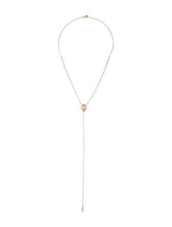 Necklace 14K 1.50ctw Diamond Lavalier Necklace