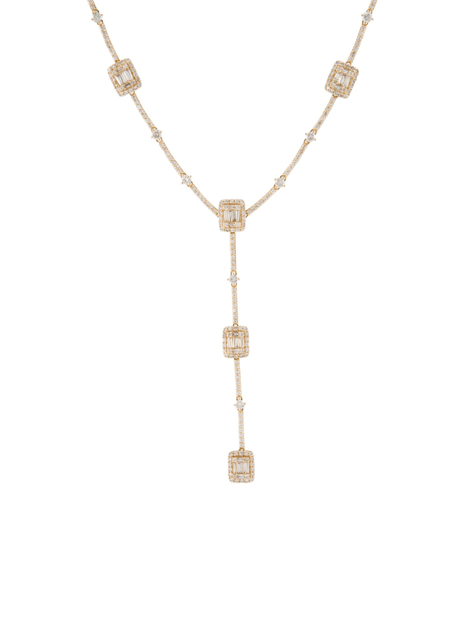 Necklace 14K 5.24ctw Diamond Lavalier
