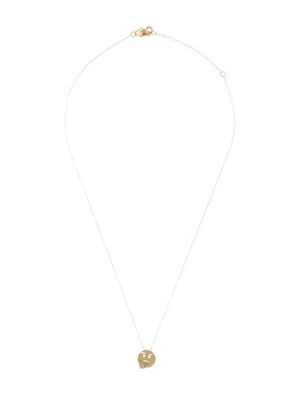 Necklace 14K Emoji Pendant Necklace