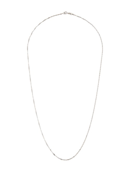 Necklace 14K Twisted Chain Necklace
