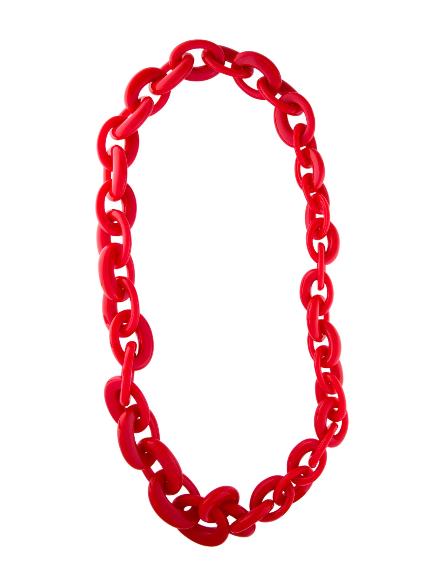 Necklace Vintage Acrylic Oversized Statement Chain Necklace