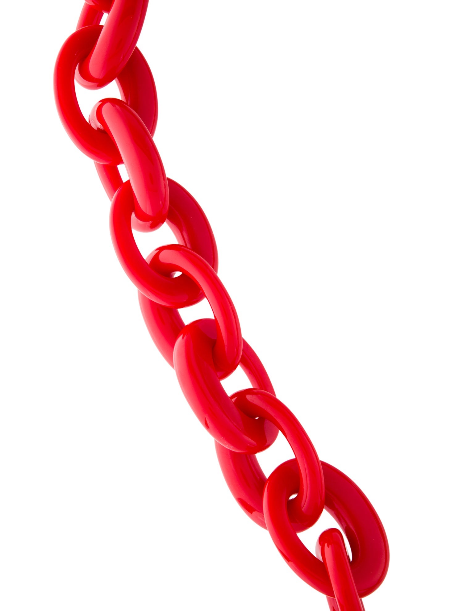 Necklace Vintage Acrylic Oversized Statement Chain Necklace