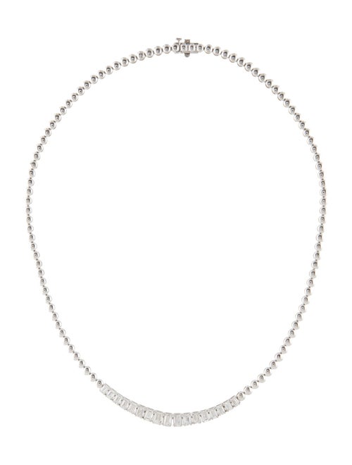 Necklace 14K 5.00ctw Lab-Grown Diamond Graduated Necklace
