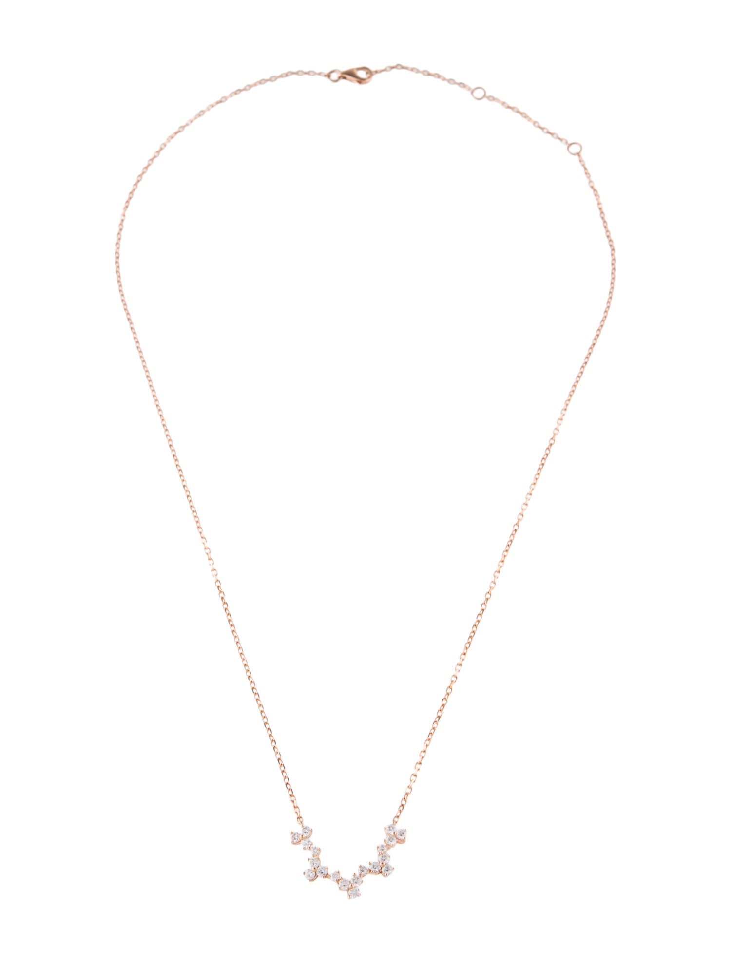 Necklace 14K Diamond Pendant Necklace