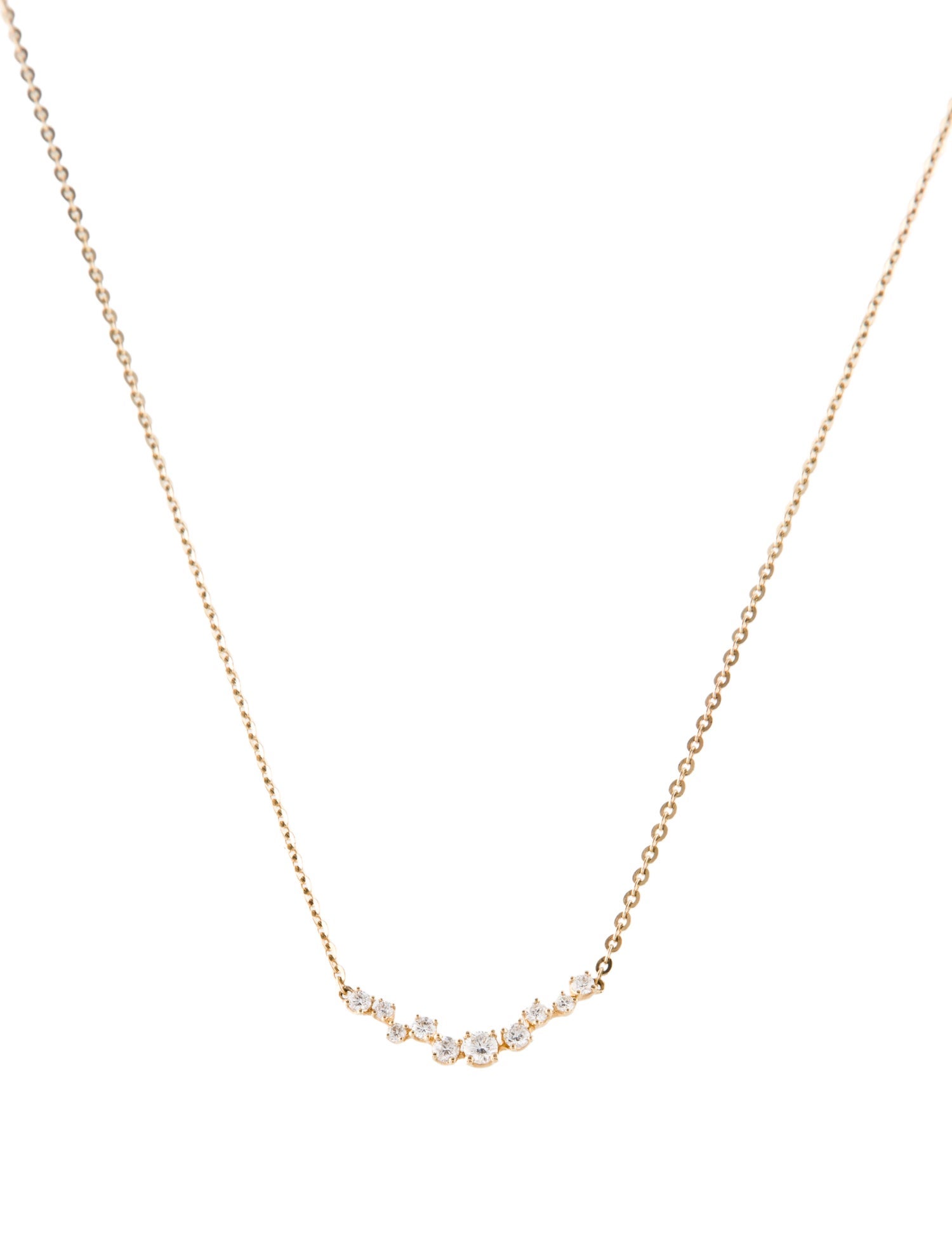 Necklace 14K Diamond Pendant
