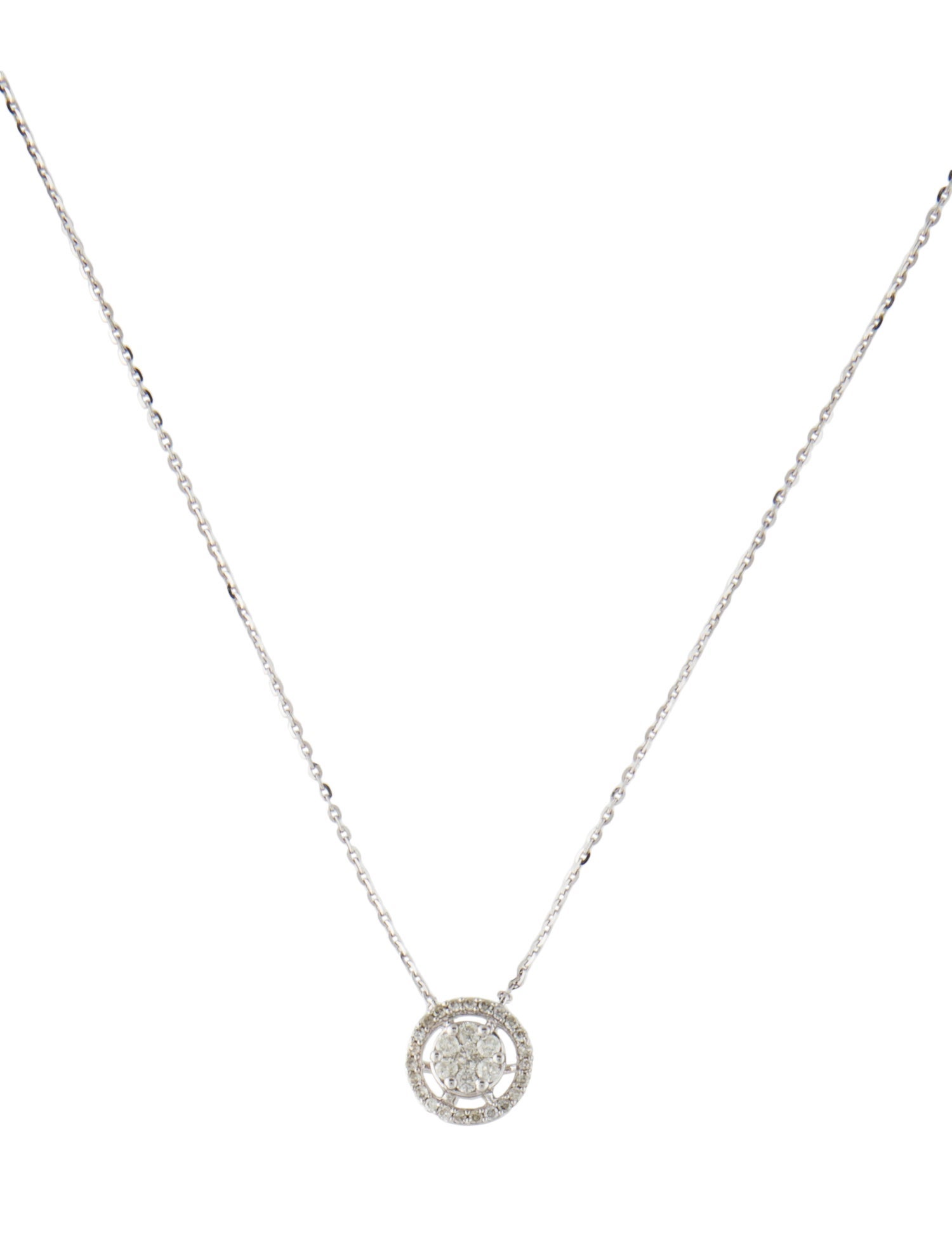 Necklace 14K Diamond Pendant